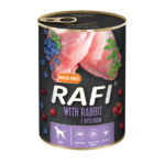 Rafi Dog Zečetina konzerva za pse 400 gr