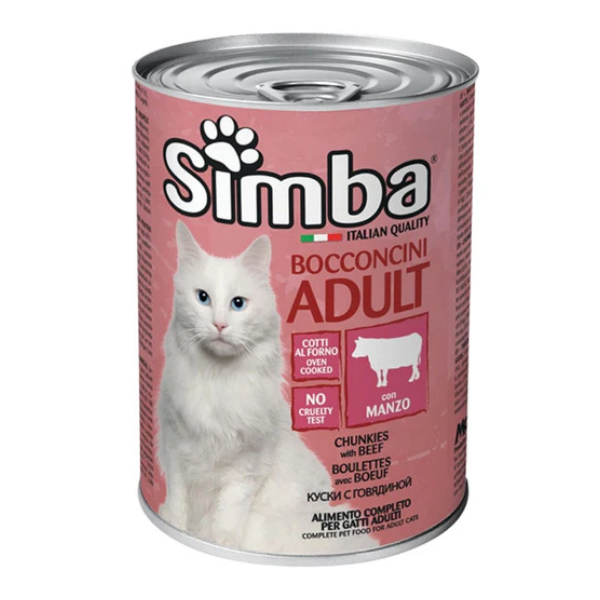 0518 Simba za macke govedina 415g Simba govedina konzerva za mačke 415g - Slika 1