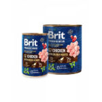 Brit Premium Konzerva Za Pse - piletina i Srca 400g