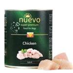 Nuevo psi piletina vlažna hrana za pse 400g