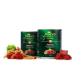 Nuevo psi srnetina sa nudlama vlažna hrana za pse 400g