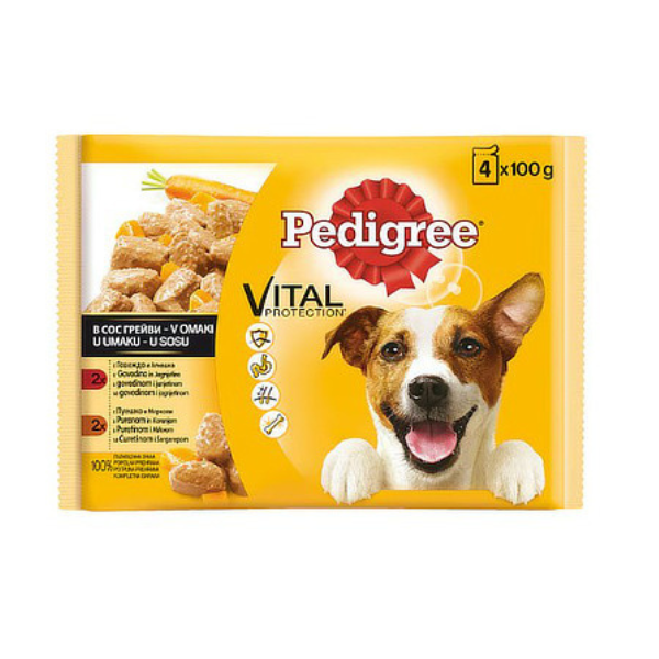 3278 Pedigree kesice Go-Ja,Cu-Sa 4x100 Pedigree kesice Go-Ja,Cu-Sa 4x100 - Slika 1