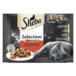 Sheba Kesice Multipack za mačke Izbor mesa 4x85g