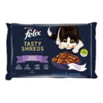 Felix Tasty Shreds Mix iseckani komadići 4x80g