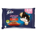 Felix Multipack Junior Govedina i Piletina u želeu 4x85g