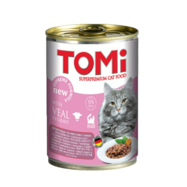 5117 Tomi macka konzerva teletina 400g Tomi macka konzerva teletina 400g - Slika 1