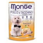 Monge Grill Dog sos pile/curetina 100gr