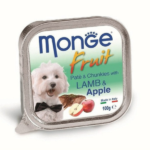 Monge Fruit jagnjetina i jabuka Pašteta za pse 100gr