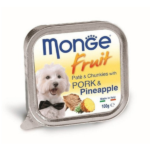 Monge Fruit svinjetina, ananas Pašteta za pse100gr