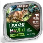Monge BWild Cat pašteta za velike rase mačaka Bivo 100g