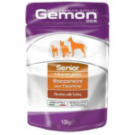 Gemon Dog Senior ćuretina sos za pse 100gr