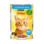 Friskies cat sos losos Vlažna hrana 85gr
