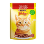 Friskies cat sos govedina Vlažna hrana 85g