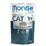 Monge grill sos CAT za sterilisane mačke sa pastrmkom 85g