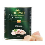 Nuevo piletina vlažna hrana za pse 800g