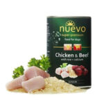 Nuevo Junior piletina, govedina, pirinač, kalcijum vlažna hrana za pse 800g
