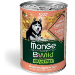 Monge Bwild Salmon losos konzerva za pse 400g