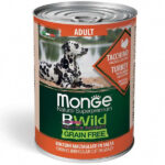 Monge Bwild Turkey ćuretina konzerva za pse 400g