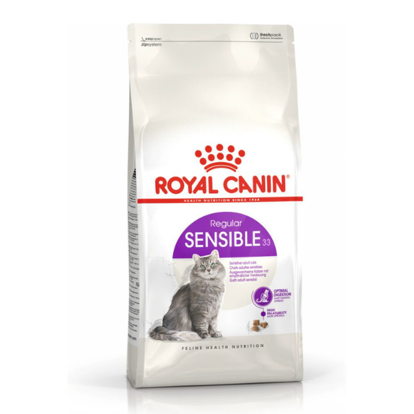 0391 Royal Canin cat sensible 33 0,4kg Royal Canin cat sensible 33 0,4kg Briketi za mačke - Slika 1