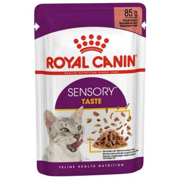 0976 Royal Canin Sensory Cat Taste 85g Royal Canin Sensory Cat Taste 85g vlažna hrana za mačke - Slika 1