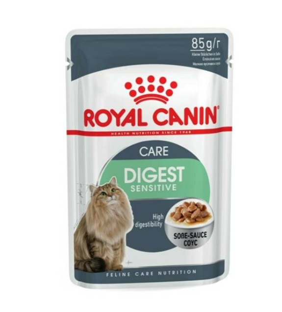 2768 Royal Canin sos Digest Sensitive 85gr Royal Canin sos Digest Sensitive hrana za mačke sa osetljivim sistemom za varenje 85gr - Slika 1