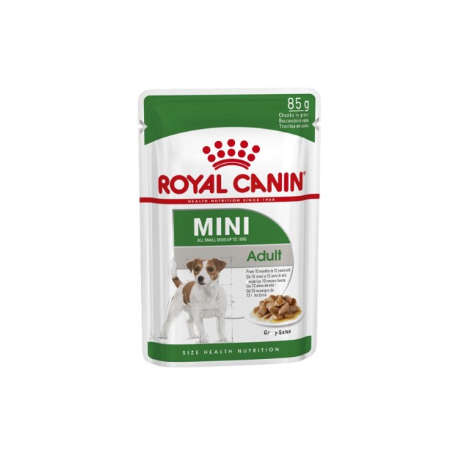 6445 Royal Canin sos Mini Adult 85gr Royal Canin sos Mini Adult 85gr Vlažna hrana za pse - Slika 1