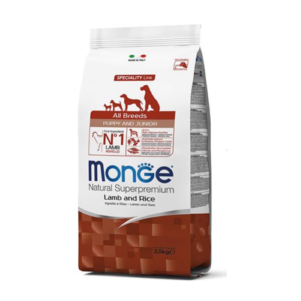 jagnjetina buvara slika Hrana za pse-Monge All Breed Adult Jagnje 12kg - Slika 1